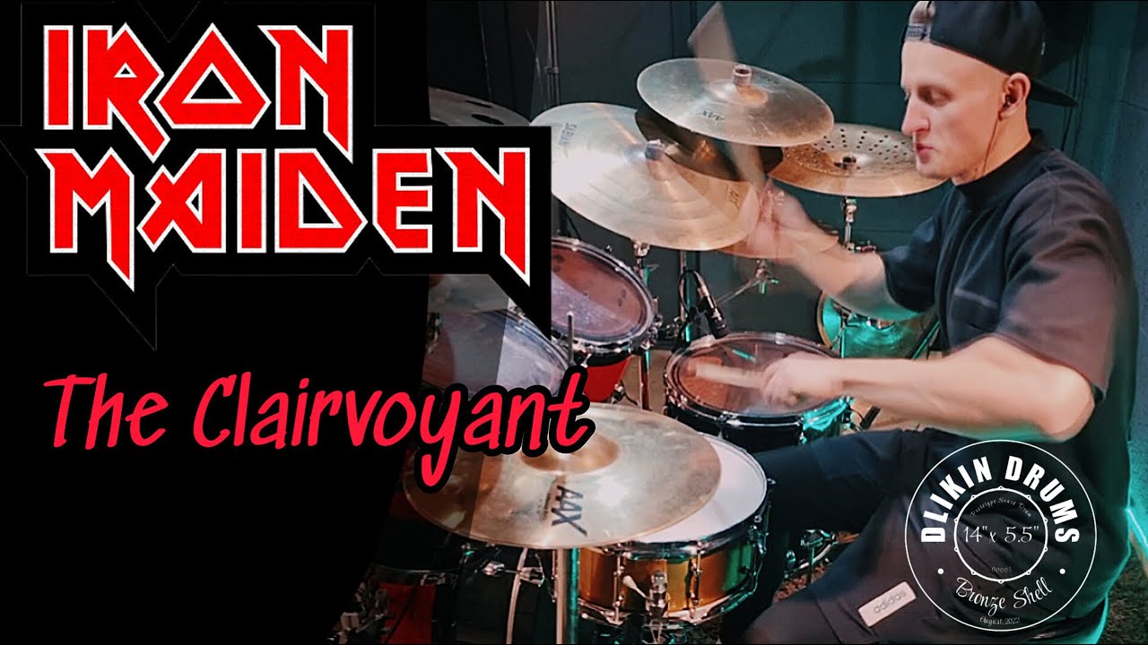 Iron Maiden - The Clairvoyant - drum cover
