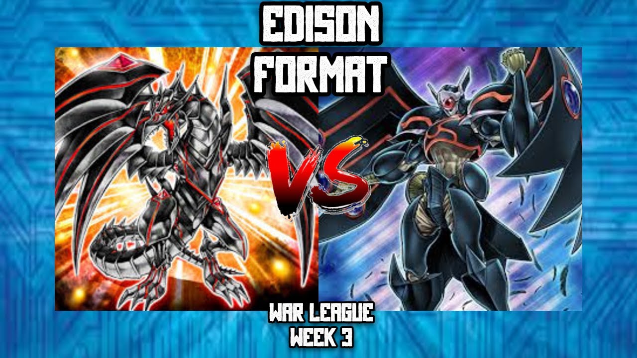 EDISON WAR LEAGUE: YGO IS COOKED! Dragon Turbo vs. Blackwings (Week 3)