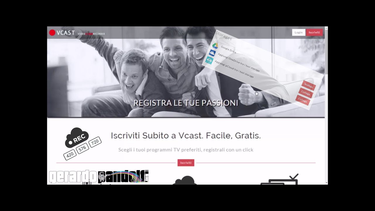 Registrare Programmi TV su Cloud con VCast il Video Cloud Recorder