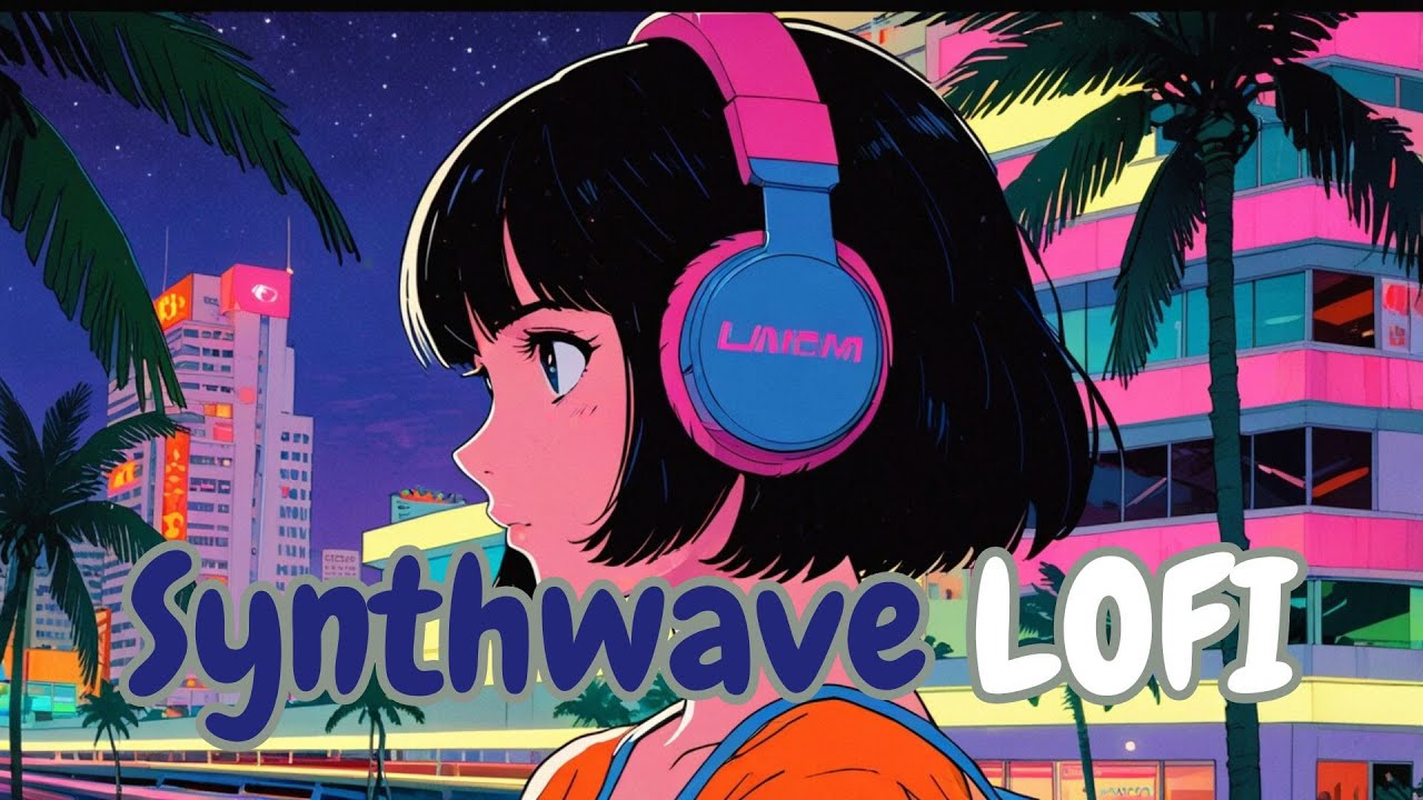 Dreamwave Vibes 🌊🎹✨ | 1 Hour of Nostalgic Lofi Synthwave for Relax & Focus 🌌🚀