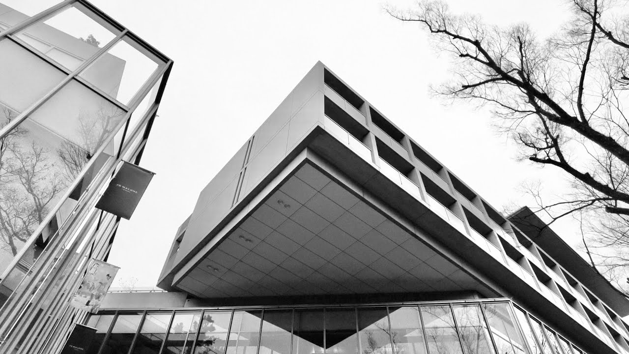 Japan Shibuya - Omotesando Hills Exterior - Tadao Ando 表参道ヒルズ 安藤忠雄