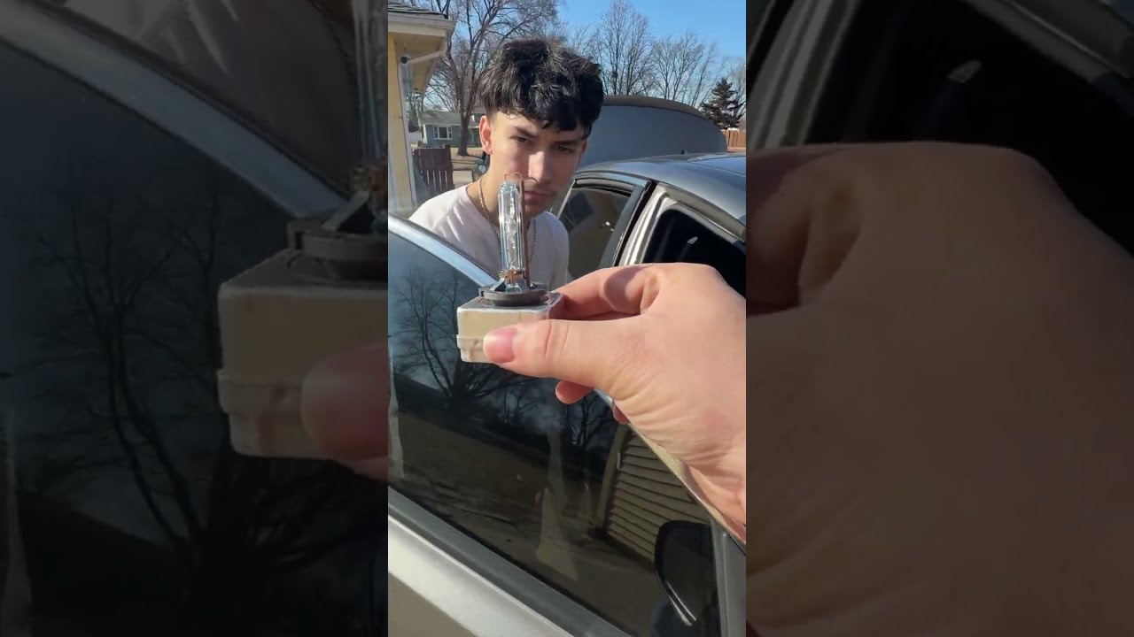 How to replace 2012 Kia optima SX HID passenger side bulb 
