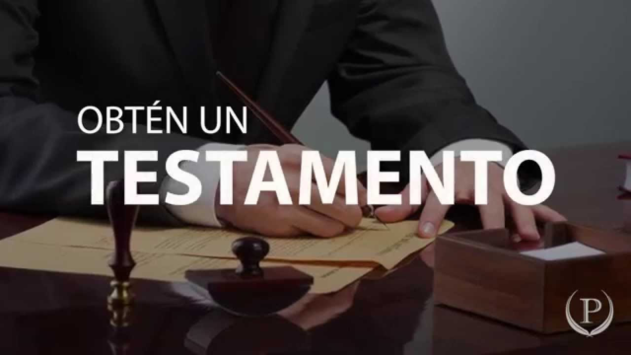 TESTAMENTO GRATIS