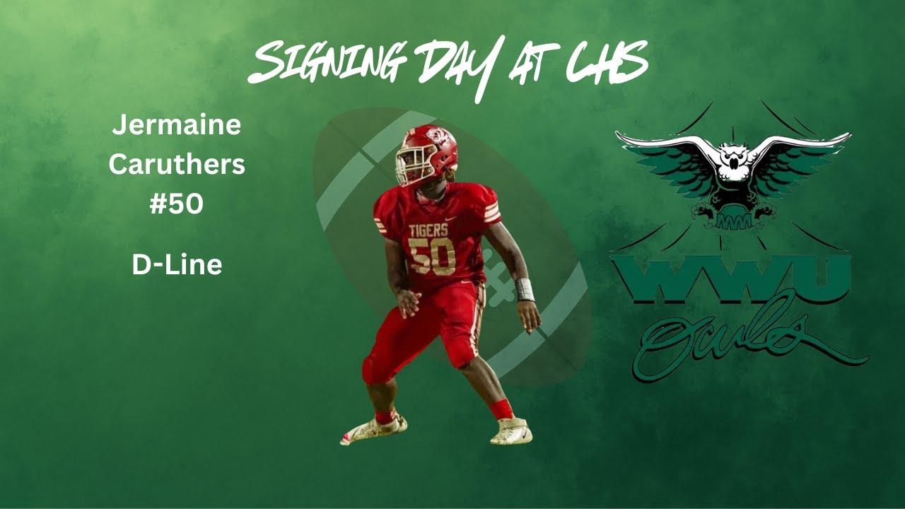 Jermaine Caruthers Signs with WWU