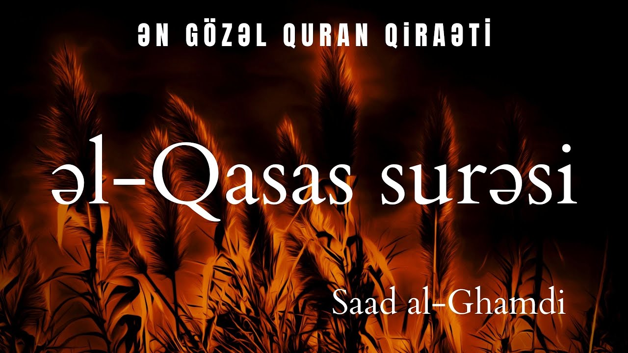 Qasas surəsi - Saad al Ghamdi | سعد الغامدي - سورة القصص | Kasas Suresi