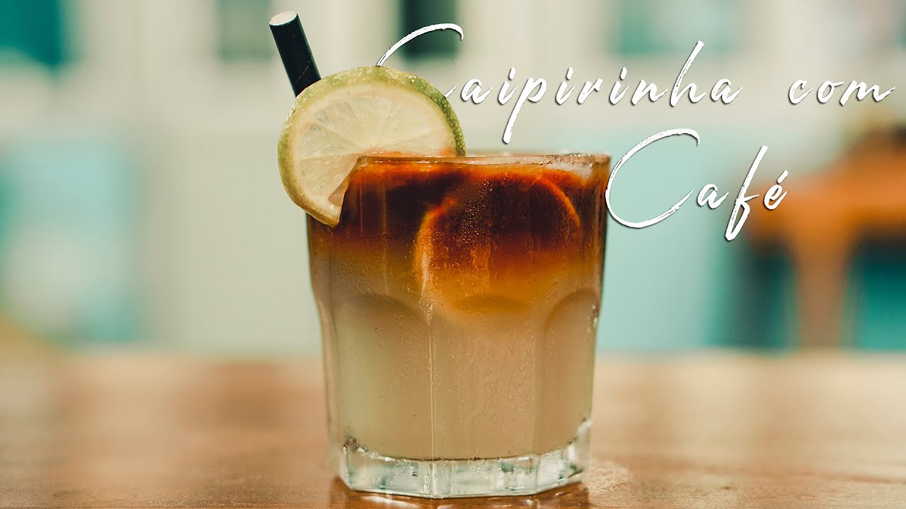 CAIPIRINHA COM CAFÉ - DRINK ALCOÓLICO