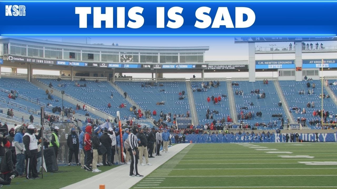 Incredibly sad scenes inside Kroger Field after Louisville demolishes Kentucky