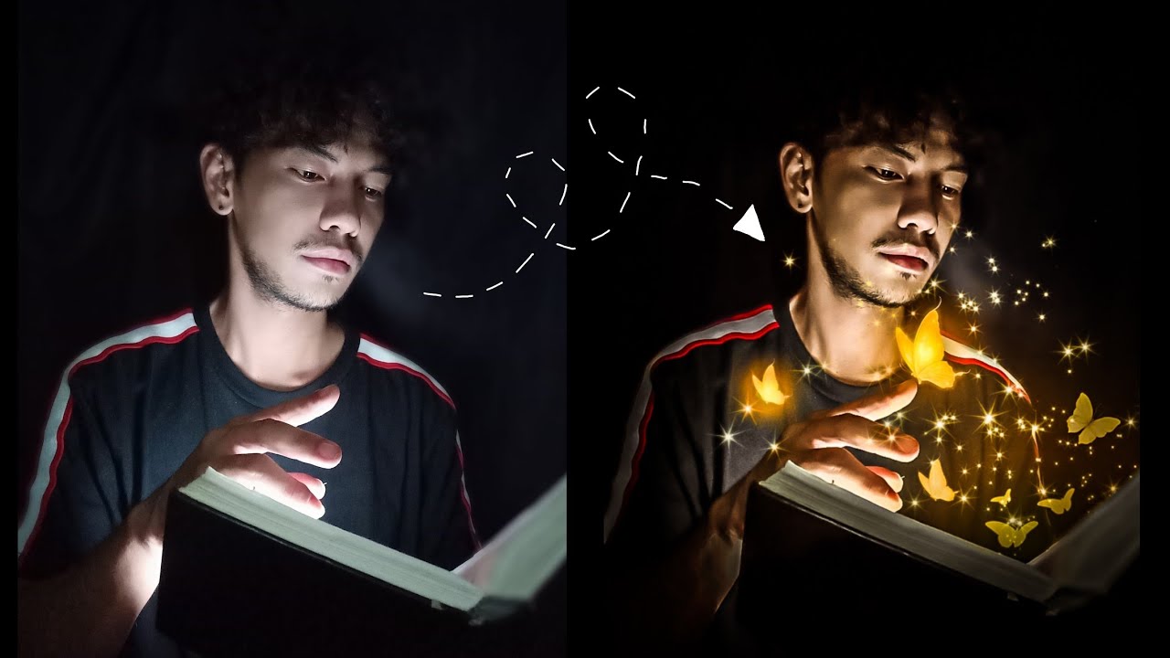 MAGIC BOOK FANTASY |  PicsArt & Lightroom TUTORIAL | HOW TO EDIT