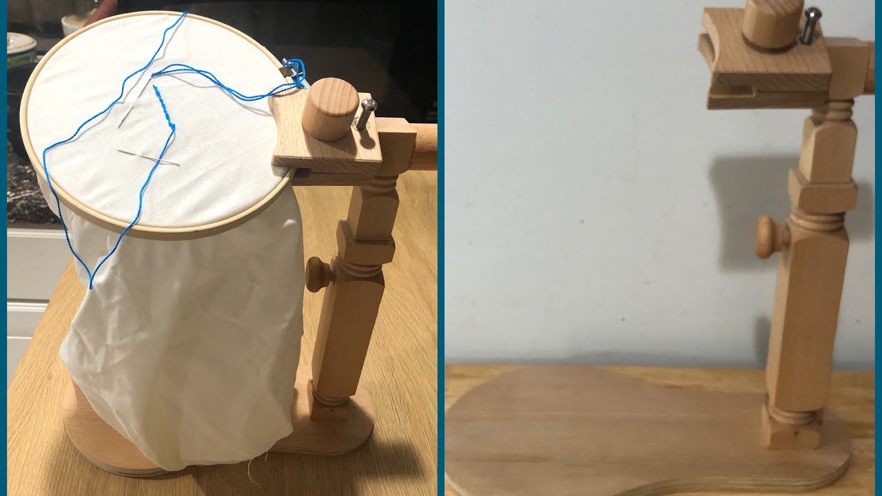 ADJUSTABLE ROTATED EMBROIDERY STAND REVIEW