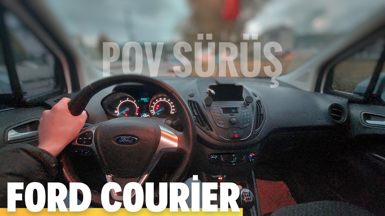 FORD TOURNEO COURIER 2020 [1.5 TDCi Delux] ТЕСТ-ДРАЙВ ПОВ