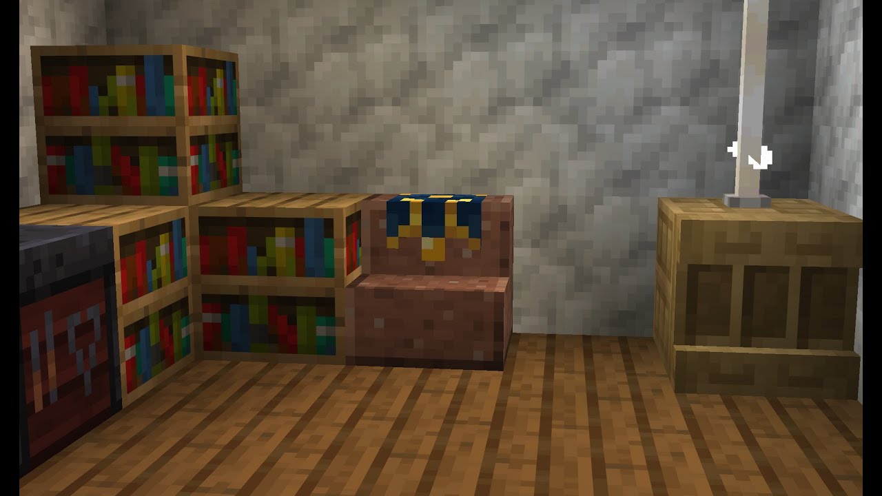 Easy Minecraft Decorating Hack! Easy Armchair Carpet Trick!