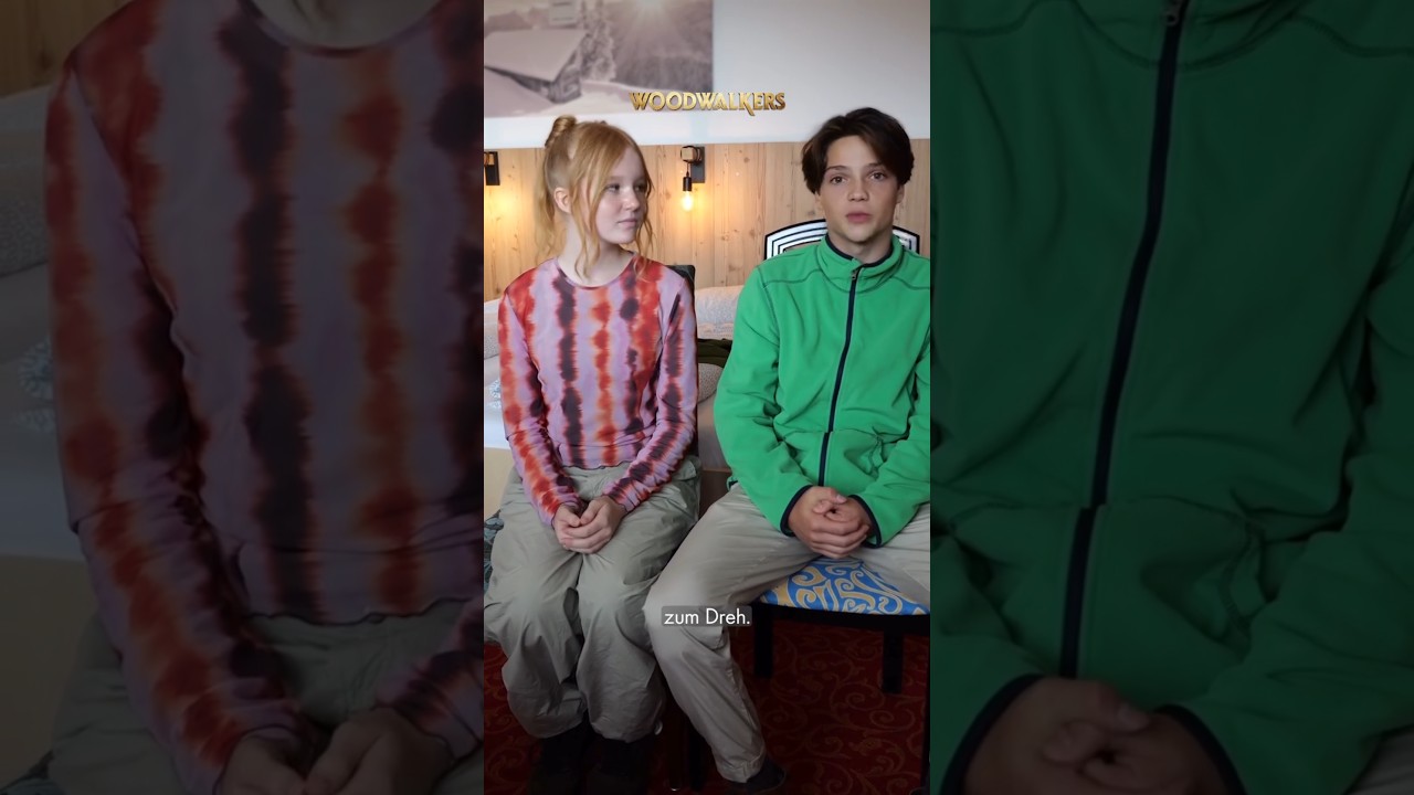 Q&A mit Emil und Lilli🎬🐿🐆🐾 #katjabrandis #woodwalkersderfilm #woodwalkers #film #movie #shorts