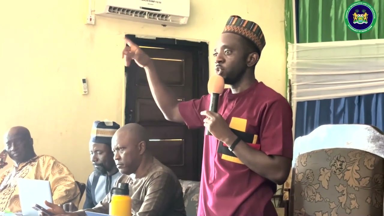 Minister Chernor Bah on tax on cooking gas and its implications