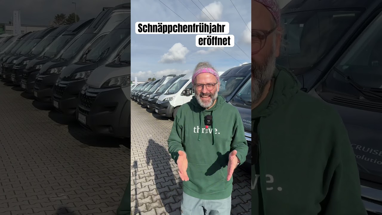 Schn&auml;ppchenfr&uuml;hjahr er&ouml;ffnet - melde dich bei mir m.klein@doerrgruppe.de #m&auml;des #camperexperte