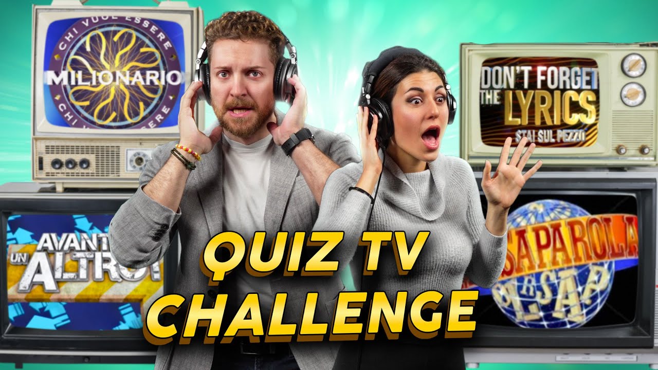 Tutti i QUIZ TV in una sola Challenge - con Ambra