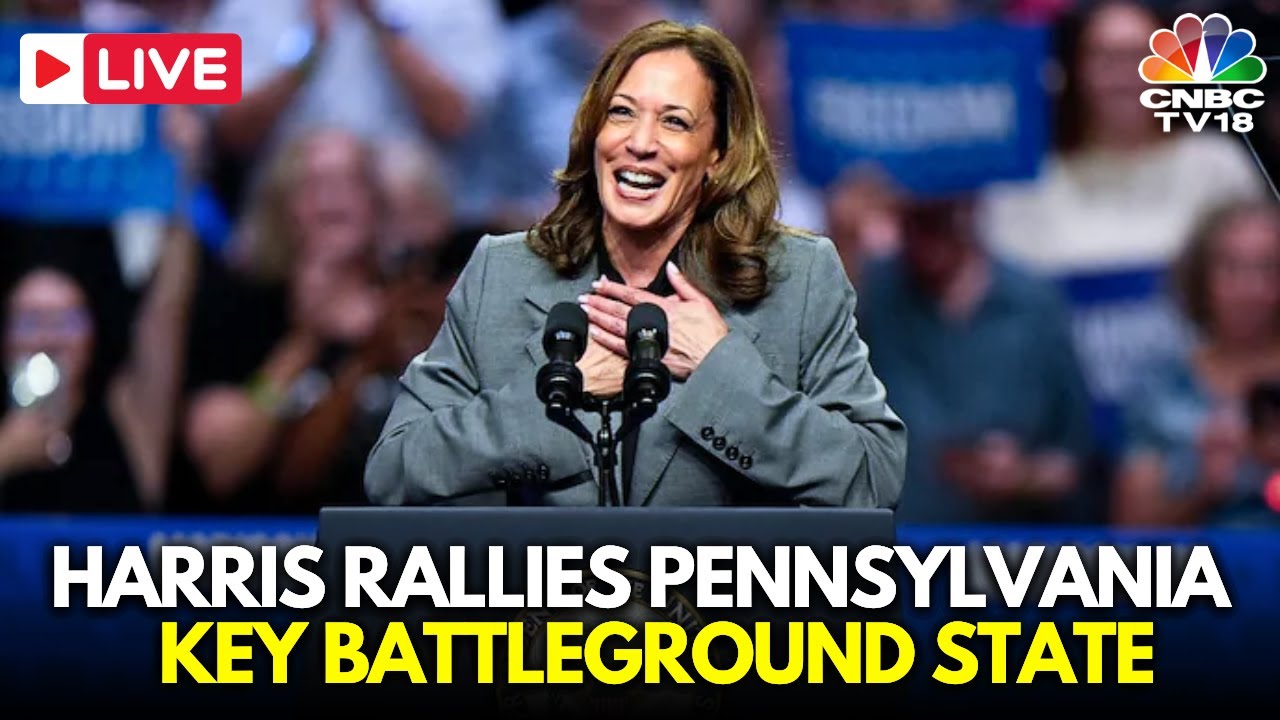 Kamala Harris LIVE: Harris Delivers Remarks in Washington Crossing, Pennsylvania | Trump News | N18G