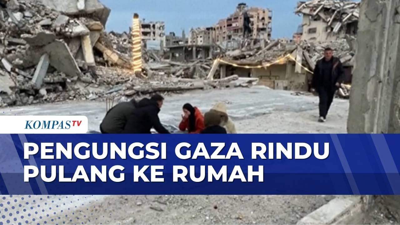 Rindu Rumah, Pengungsi Gaza Jalani Ramadan di Atas Reruntuhan | BERITA UTAMA