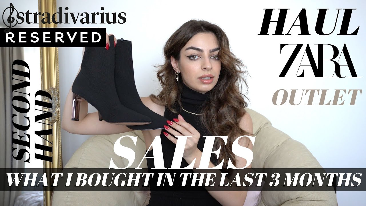 Fashion HAUL: sales, thrifted, zara & more | TRY-ON | Maria Dius