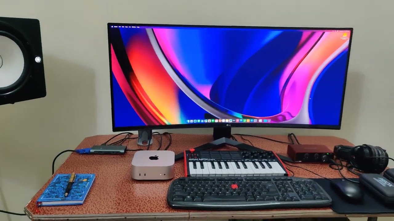 Mac mini M4 setup done for music production