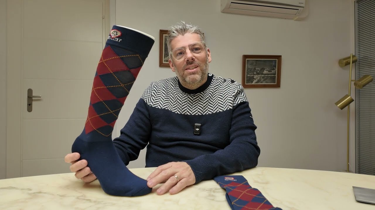 Les chaussettes d'&eacute;quitation de la Maison Broussaud