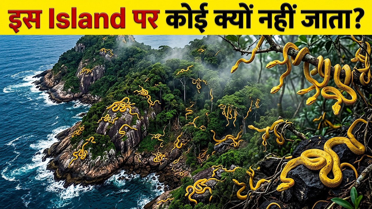 यहाँ कदम रखा तो ज़िंदा लौटना मुश्किल | ब्राज़ील का Snake Island