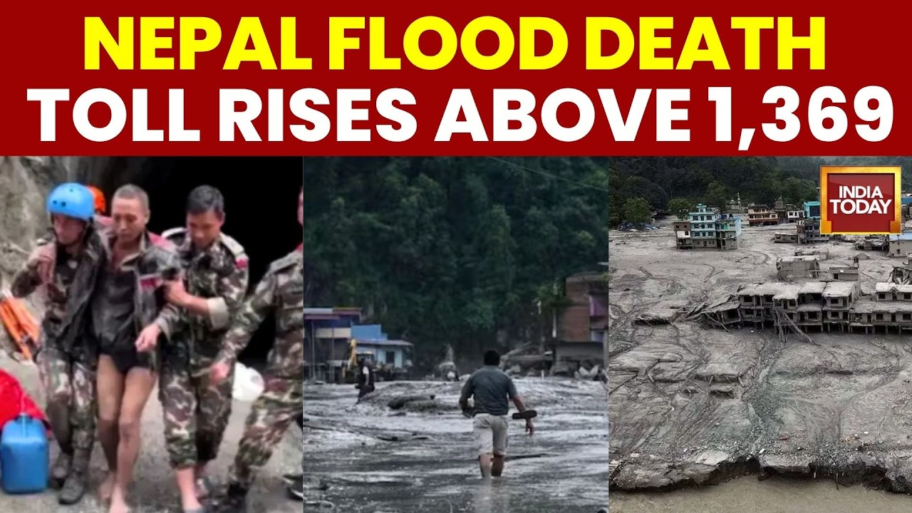 Nepal Flood Disaster: Death Toll Crosses 1,369, Over 5,000 Still Missing | India Today