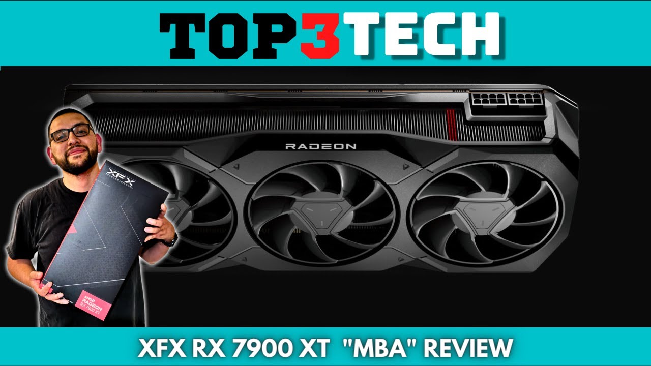 XFX AMD RADEON&trade; RX 7900 XT Gaming Graphics Card Unboxing And Benchmarks | Top3Tech