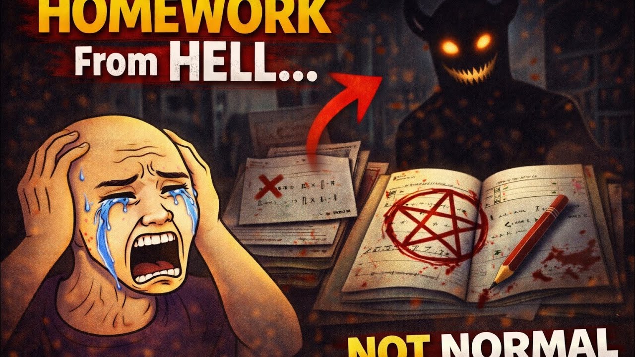 This Homework Was NOT Normal… 😨 | Homework Horror Game