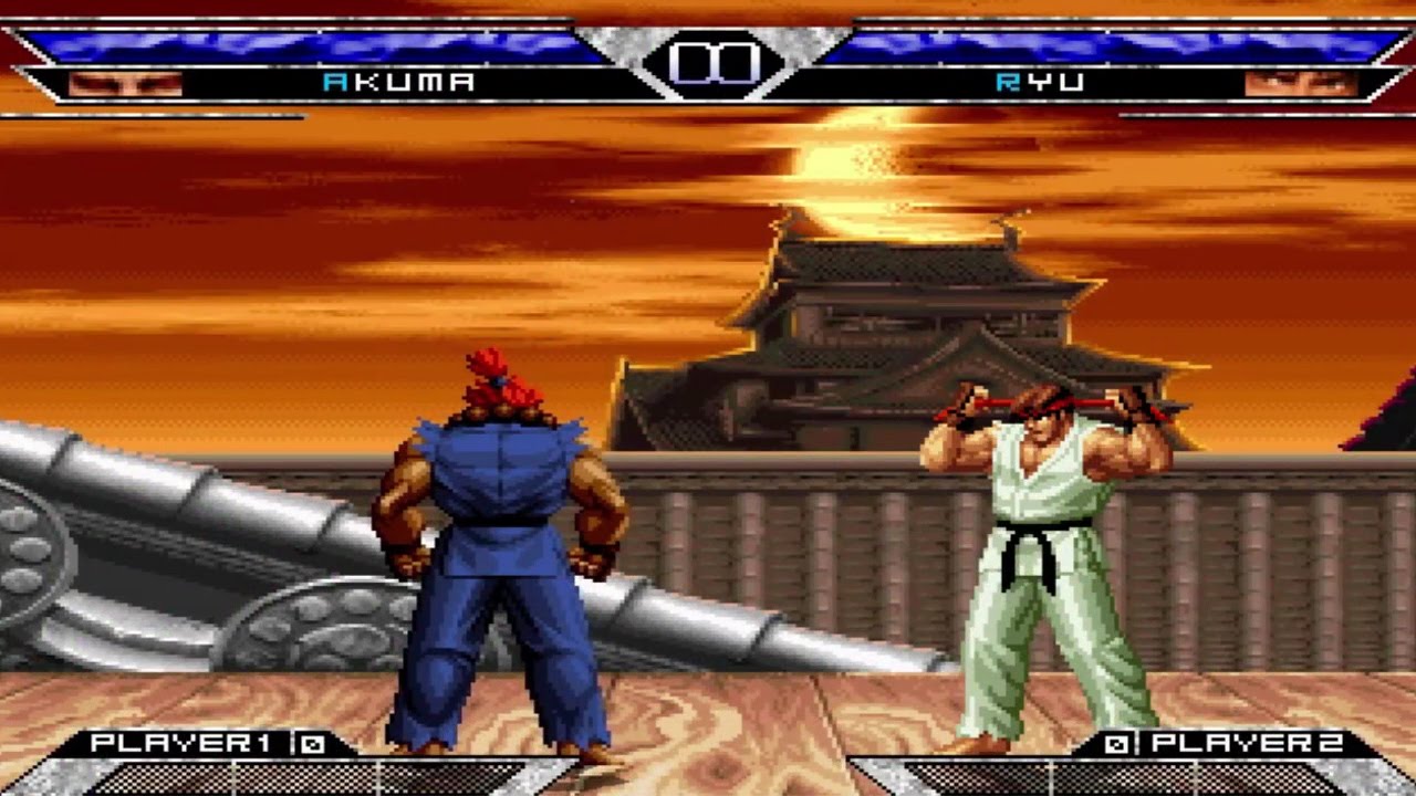 Mugen - Akuma (XIII version) vs. Ryu (XIII Version)  - Both by Kamekaze