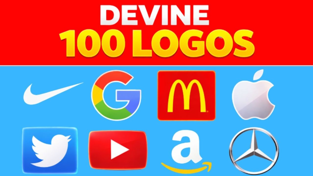 DEVINE 100 LOGOS en 5s… tu vas craquer 😈 facile à IMPOSSIBLE 😁