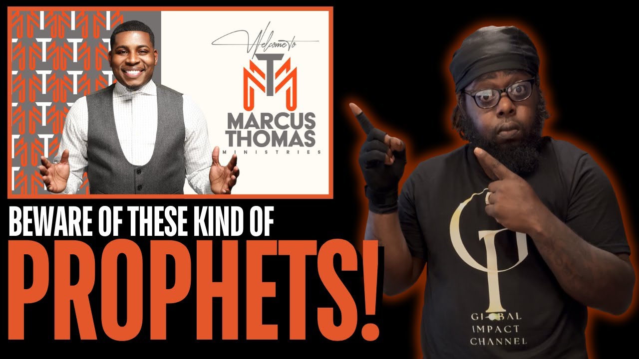 Prophet Dr Marcus D. Thomas Does The Todd Hall At Jamal Bryant's Church (New Birth)!