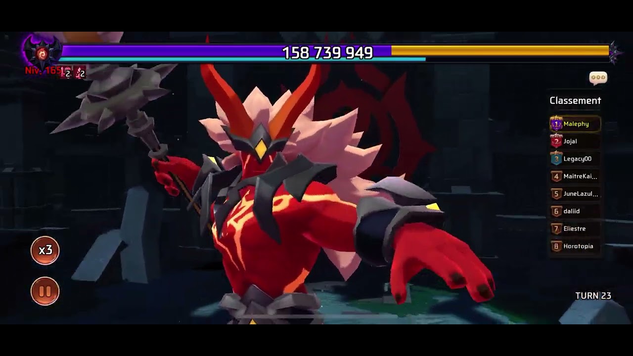 Fire titan - 347M - Malephy - Monster Super League MSL