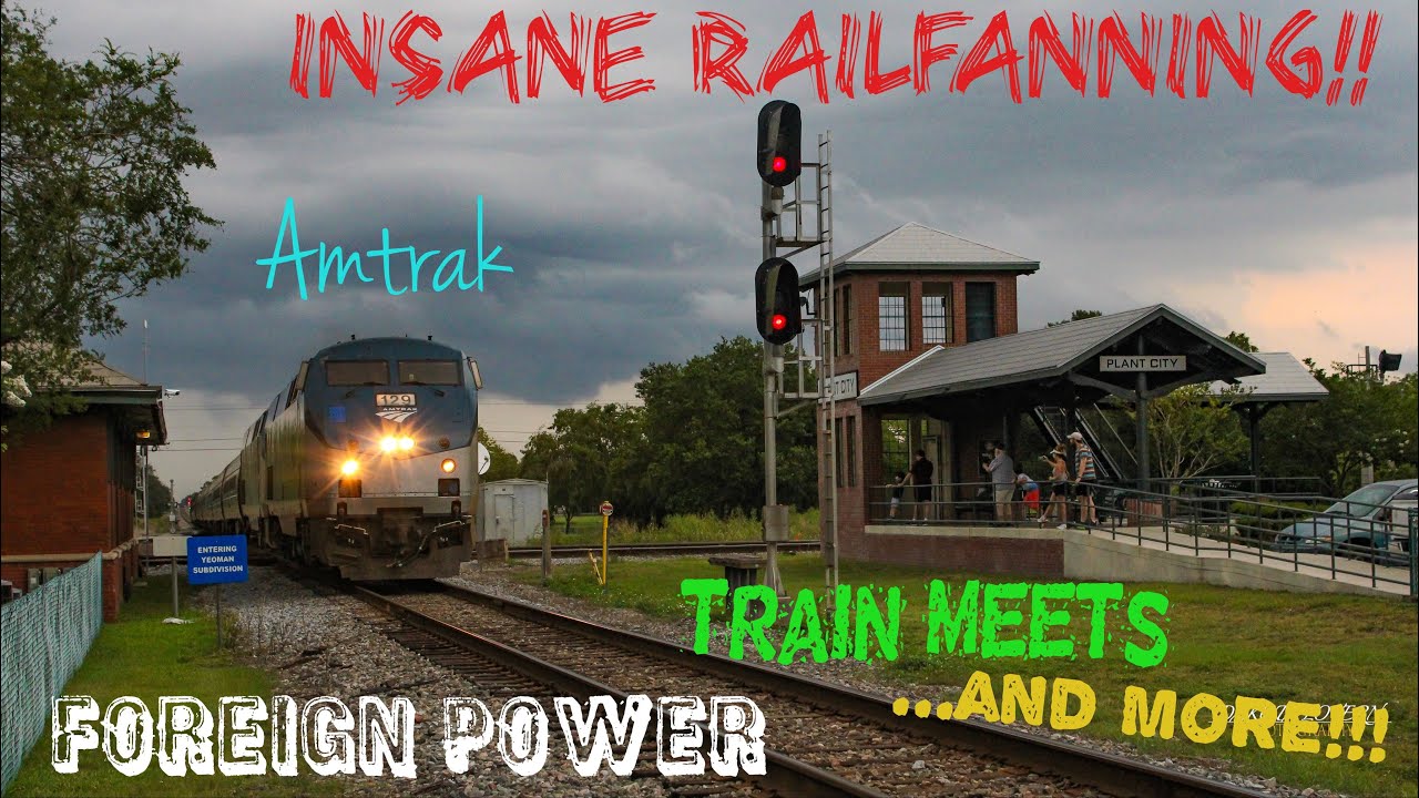 Absolutely INSANE Railfanning in Florida!