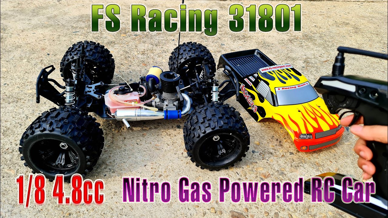 4.8cc Nitro Gas Powered RC Car - FS Racing 31801 Monster Truck
