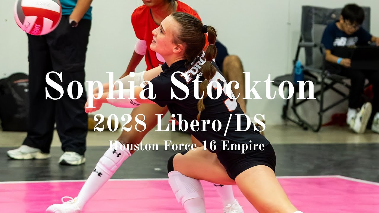 Sophia Stockton #3 Libero Highlights F.A.S.T Warmup