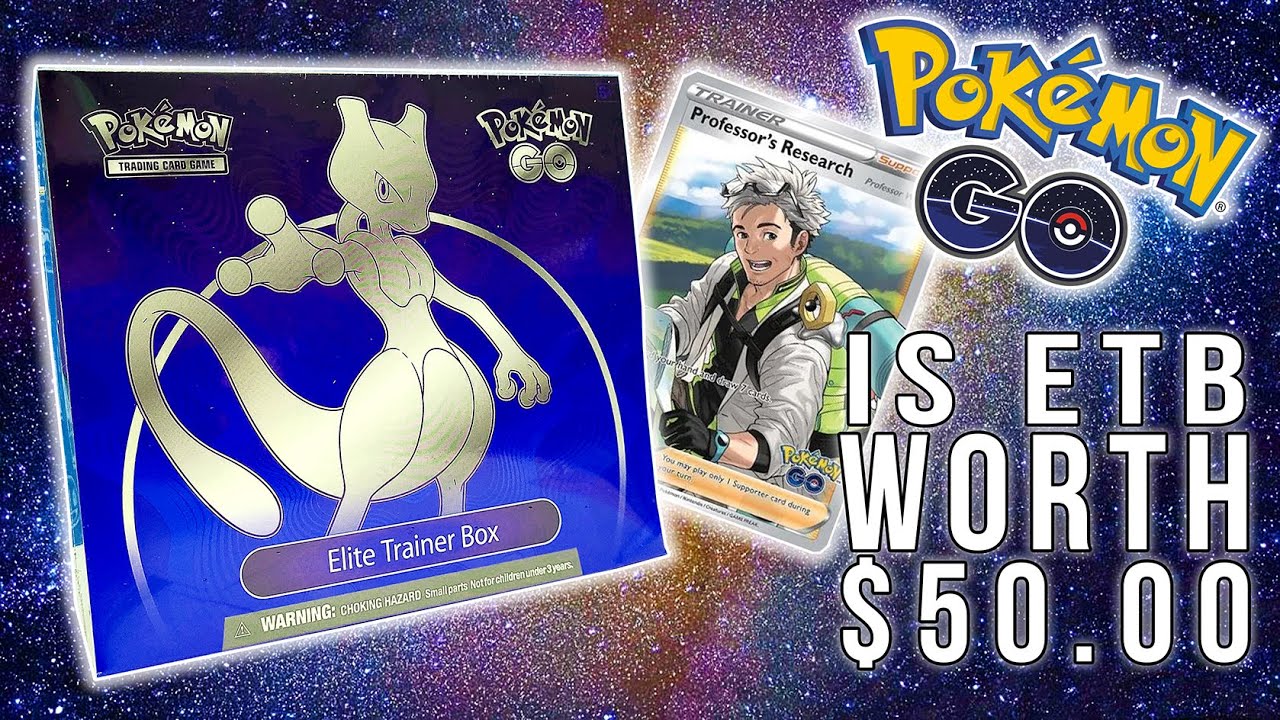 Professor's Research Full Art Pokemon GO ETB