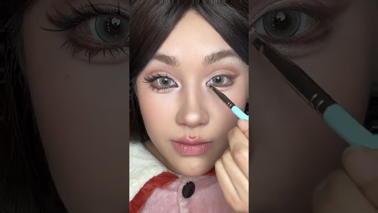 妈呀，超简单的全截断眼妆教程##截断式眼妆 #妆容教程 #眼妆教程 #新手化妆教程