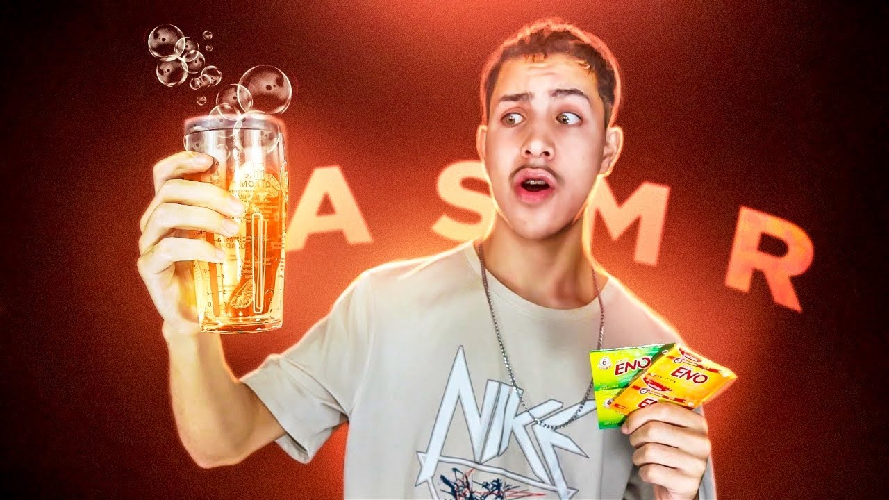 ASMR SONS EFERVESCENTES – SAL DE FRUTA ENO, VÍDEO PARA DORMIR