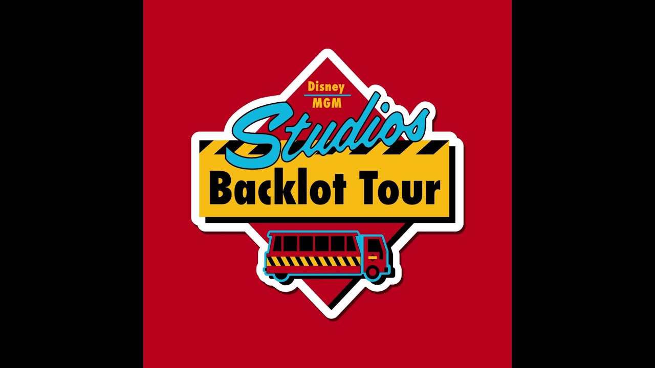 Backlot Studio Tour 1997- Disney-MGM Studios- On Ride- Complete Experience-  Live Tour Guide
