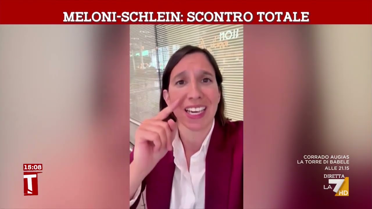 Meloni-Schlein: scontro totale