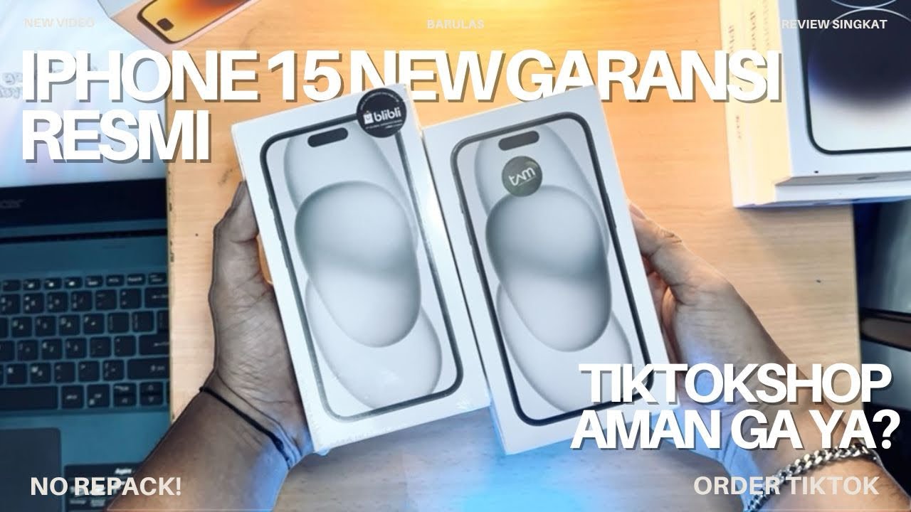 TEBUS MURAH IPHONE 15 128GB NEW GARANSI RESMI 10 JUTA | TIKTOKSHOP