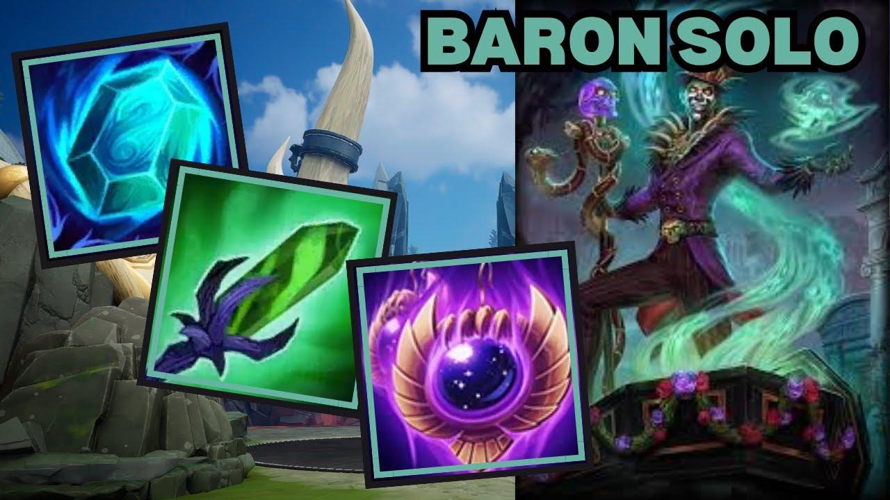 BARON OWNS IN SOLO?!! - Smite 2 Deity Pro Solo Gameplay