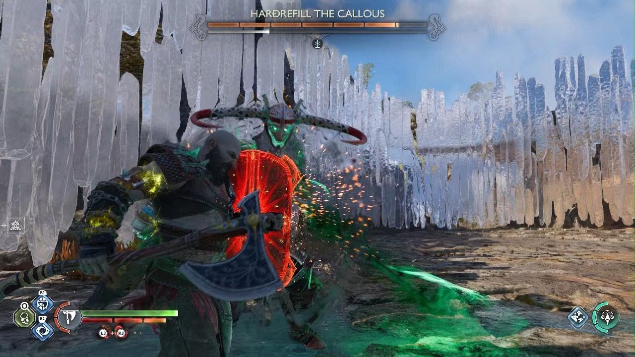 GOD OF WAR Ragnarök HARDREFILL THE CALLOUS (Berserker)