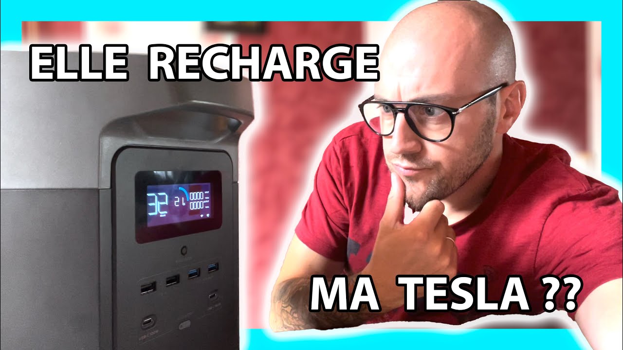 Cette Batterie recharge ma TESLA ! EcoFlow Delta Max