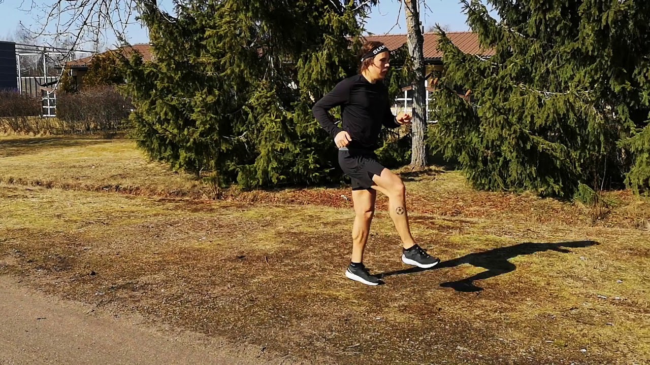 Jalanjälki Juoksuvalmennus kotitreenit - juoksijan koordinaatioharjoitus