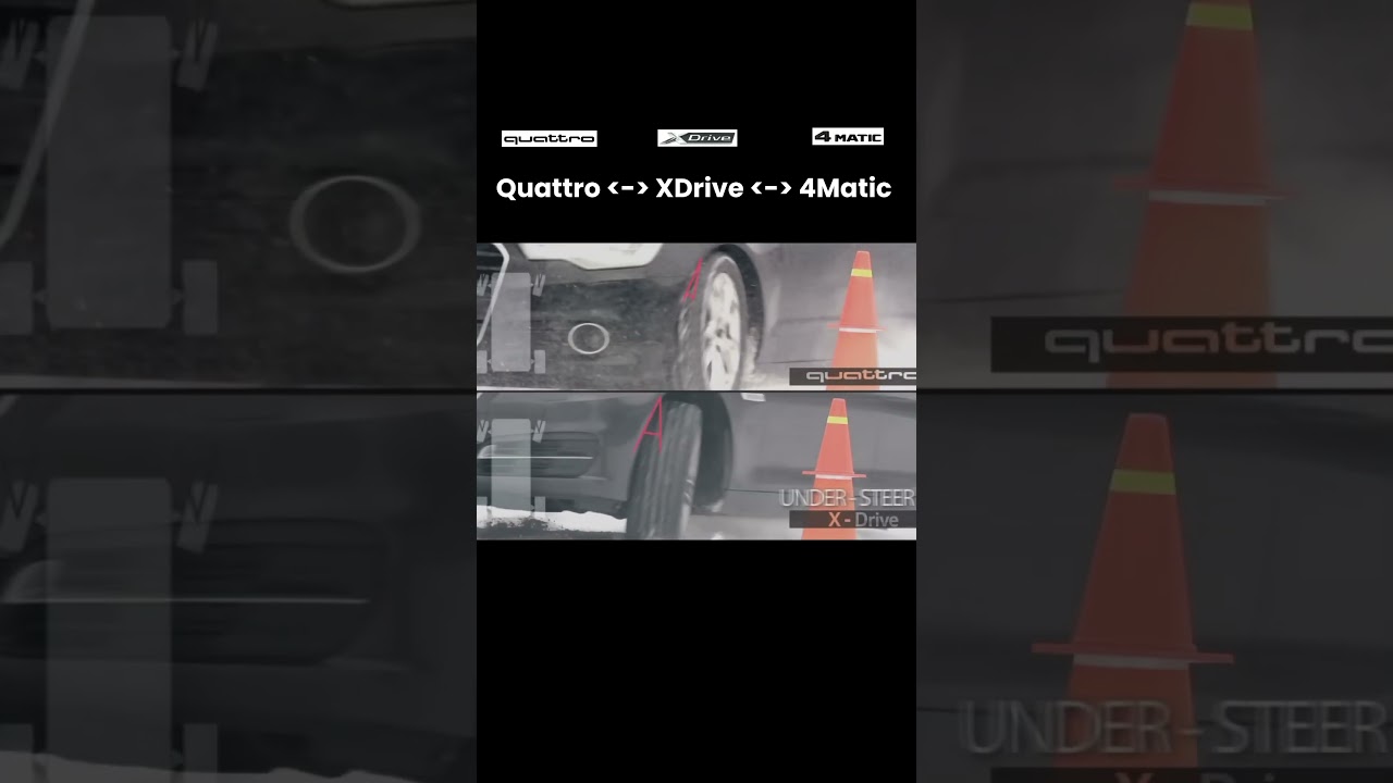 Wer ist der K&ouml;nig der Allradsysteme?-#quattro #xdrive #4matic #awd #allrad #audi #bmw #mercedes