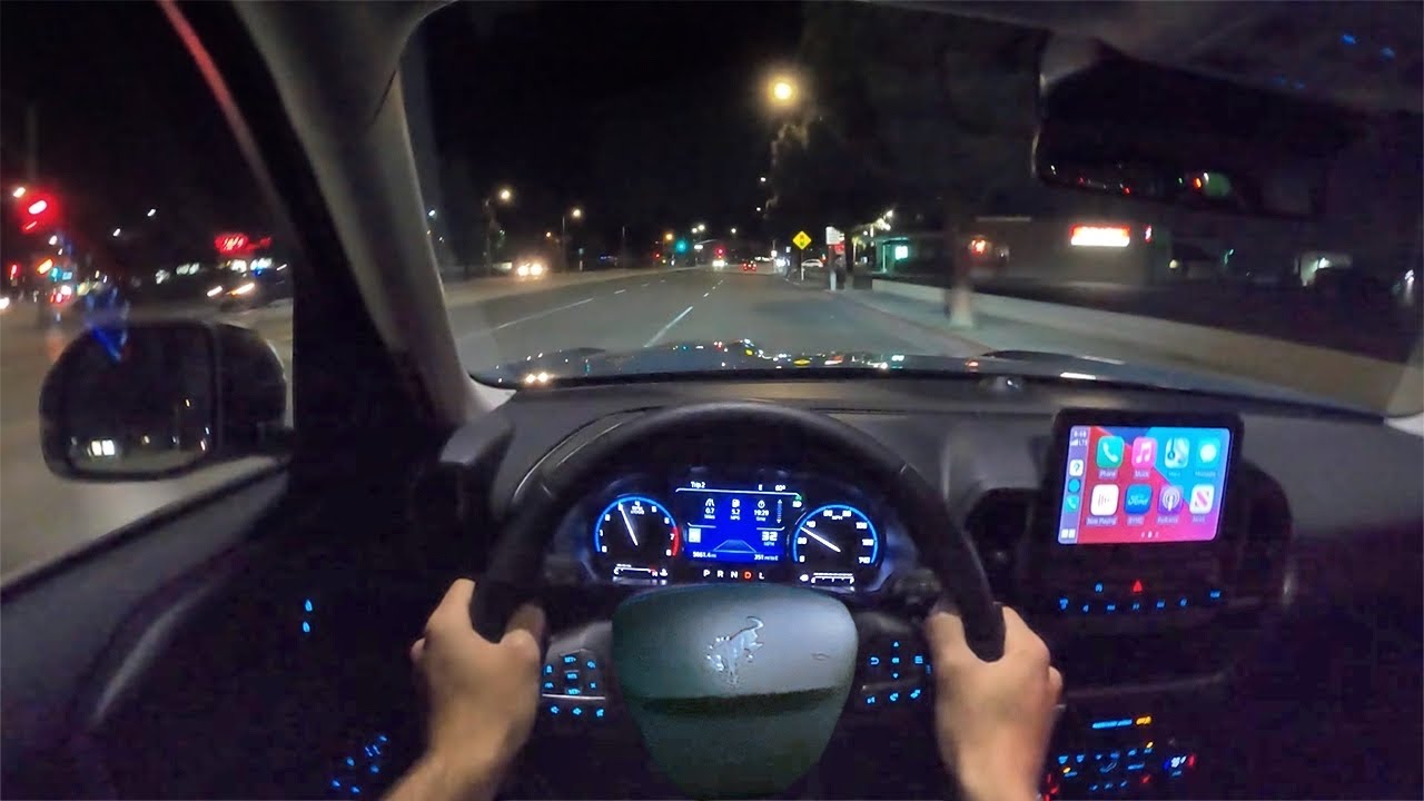 2021 Ford Bronco Sport Outer Banks POV Night Drive (3D Audio)(ASMR)