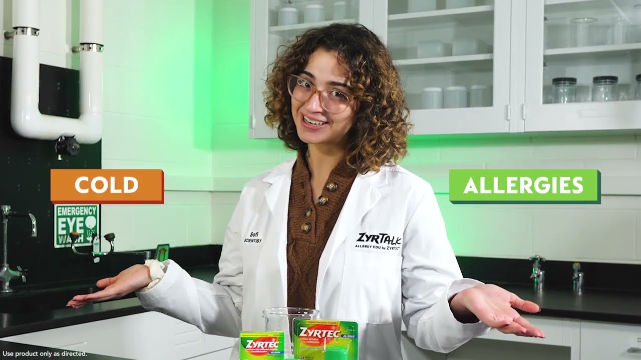 Allergies vs Cold Symptoms: How to Tell the Difference | ZyrTalk Allergy Education by ZYRTEC®