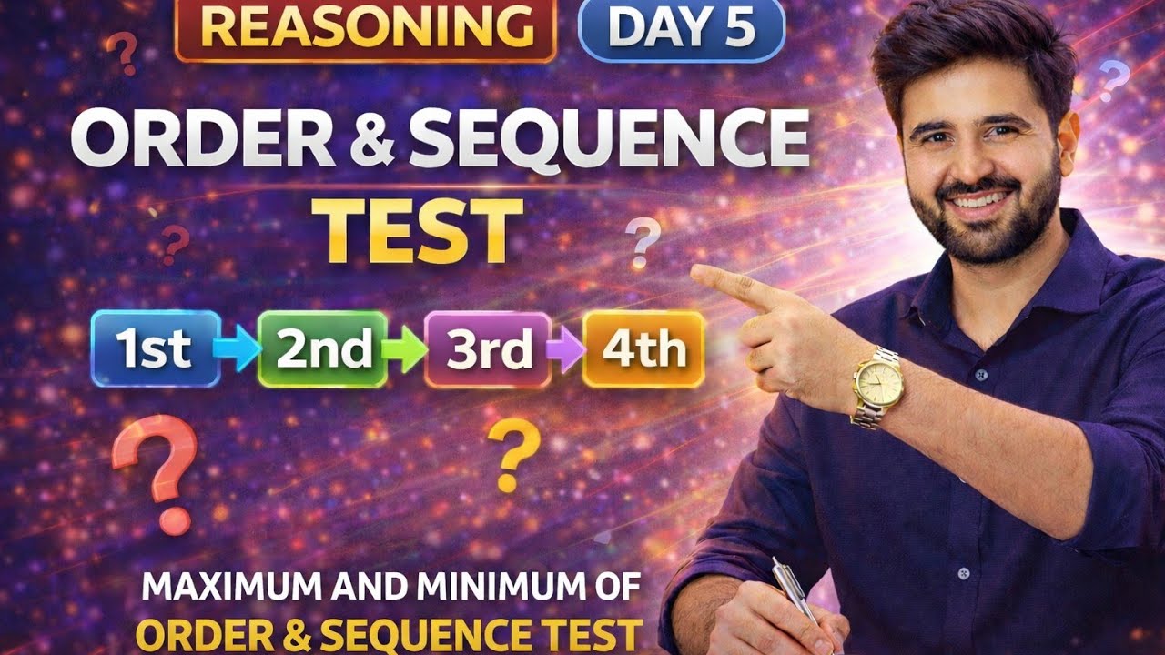 Order Sequence Day-5 by Asheesh Sir 