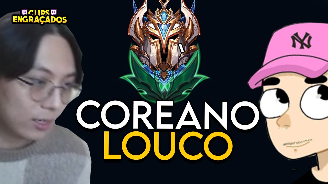 COREANO BATEU NO SURSKITY E ELE TILTOU - LEAGUE OF LEGENDS